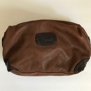 Fossil Brown Leather Multi-use Bag